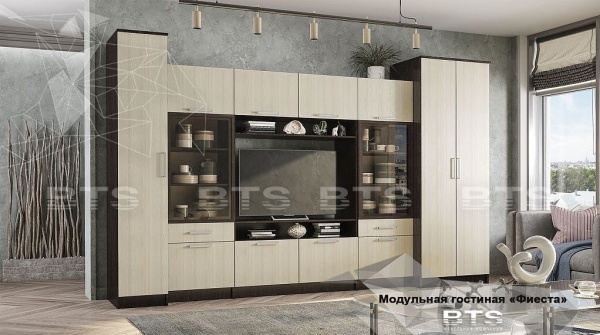 Шкаф для посуды Фиеста, венге