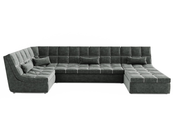 Диван Угловой Коста-Рика ППУ (Ш-3300 х Г-1800 х В-1020 мм)/Разные Цвета