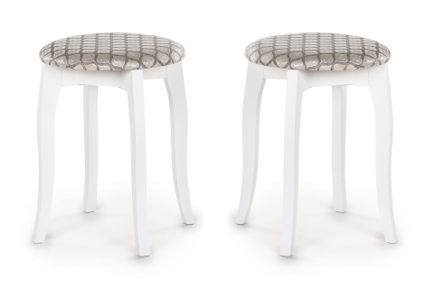 Табурет Рей белый / рио 17 компаньон